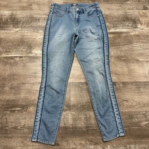 Martha Stewart Blue Skinny Jeans Size 10